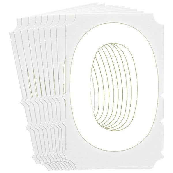 Numbers and Letters Labels, PK 10