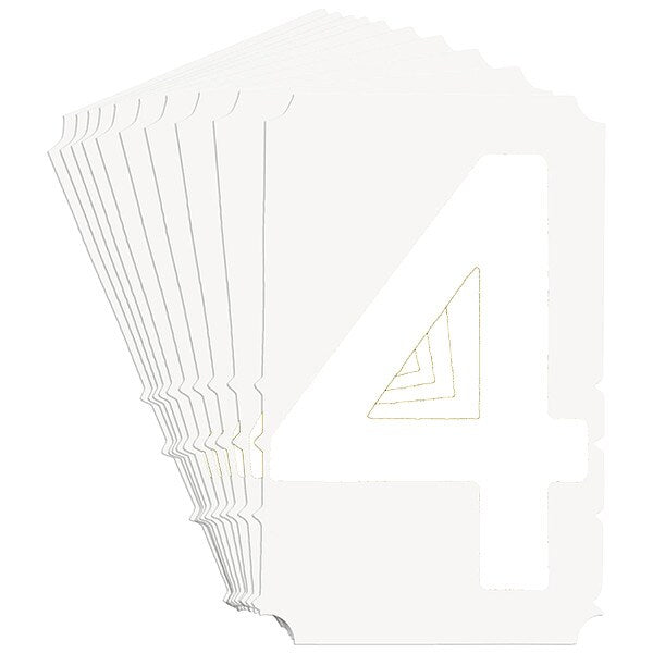 Numbers and Letters Labels, PK 10