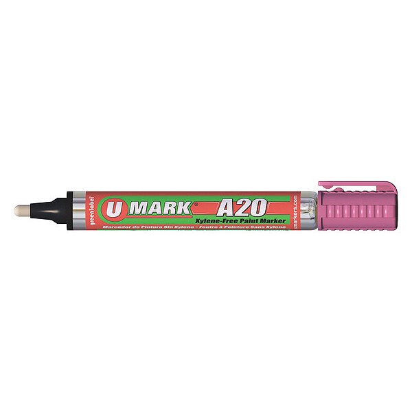 Paint Marker with Reversible Tip, Pink