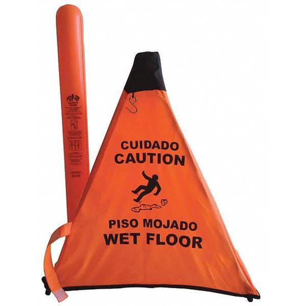 Wet Floor Cone, 18