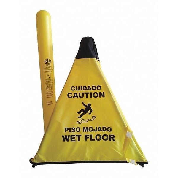 Wet Floor Cone, 18