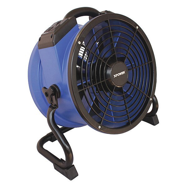 High Temp Axial Air Mover, Power Outlets, 115, 1720 cfm, 19.2 W.