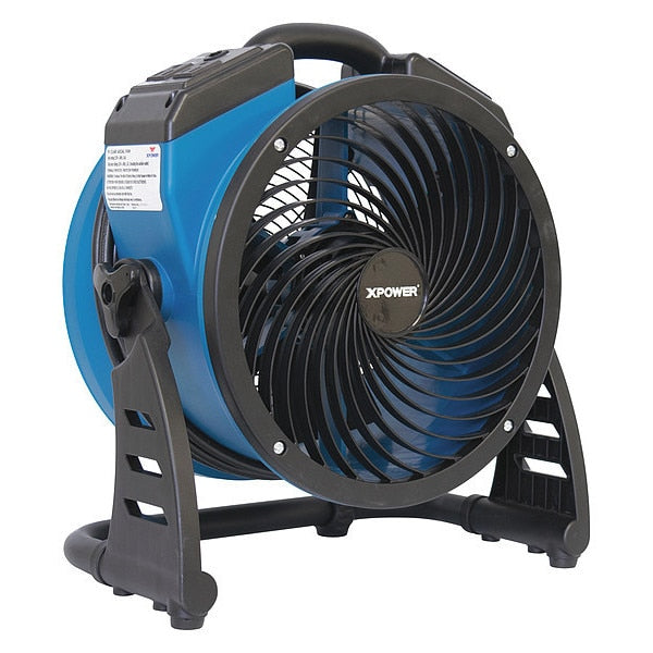 Axial Air Mover, Power Outlets, 1100 CFM, 115, 1100 cfm, 14.2 W.