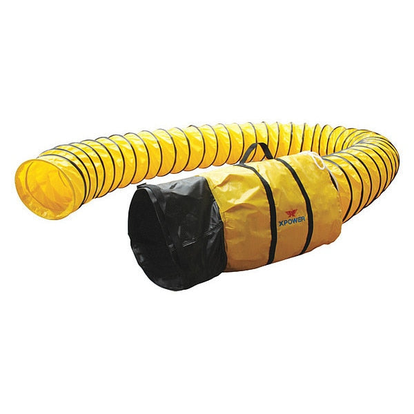 12 Inch. Ã I.D. / 25 Ft. Long Polyester Duct Hose for X-12