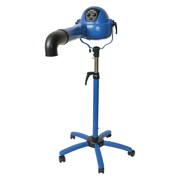 1/4 HP, 300 CFM, 12 Amps, Variable Speed, Brushless DC Motor Finishing Stand Pet Dryer with Heat and Anti-Frizz Technology