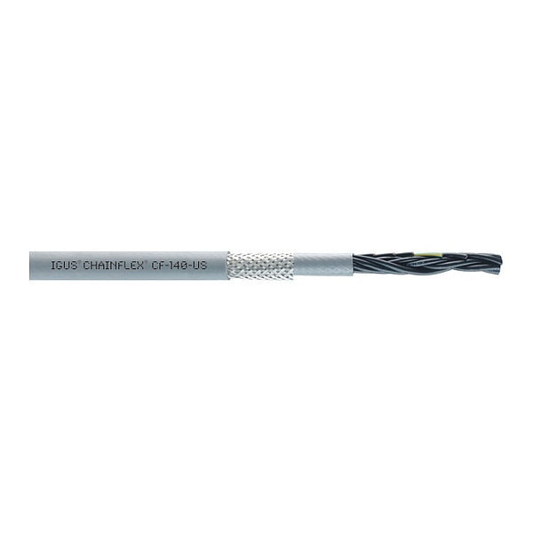 Control/Tray, PVC, No.14, 12G/Shield, 25ft
