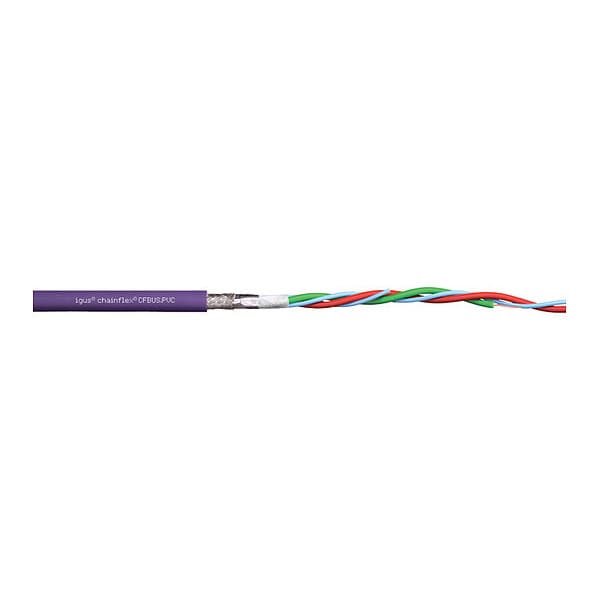 Oil Res Ethernet Cable, CAT6, PVC, 500ft
