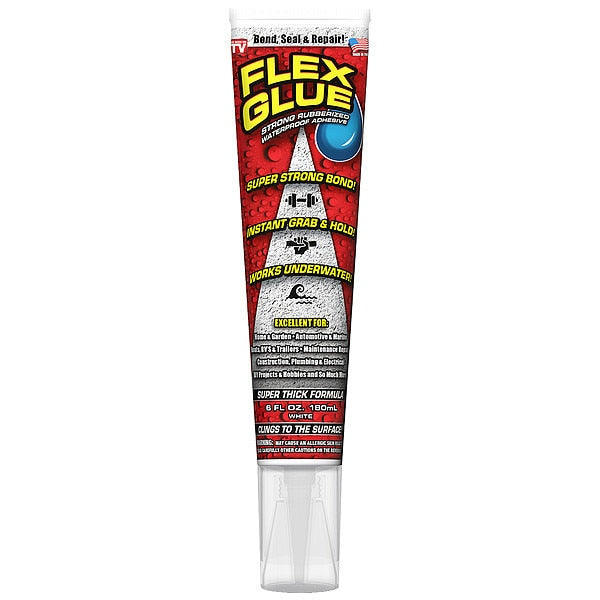Rubber Sealant Glue Tube, 6 oz.