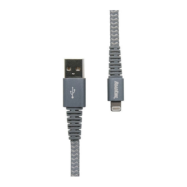 Hvy-Dty Lghtnng Chrg/Sync Cbl, Slvr, 6 ft.