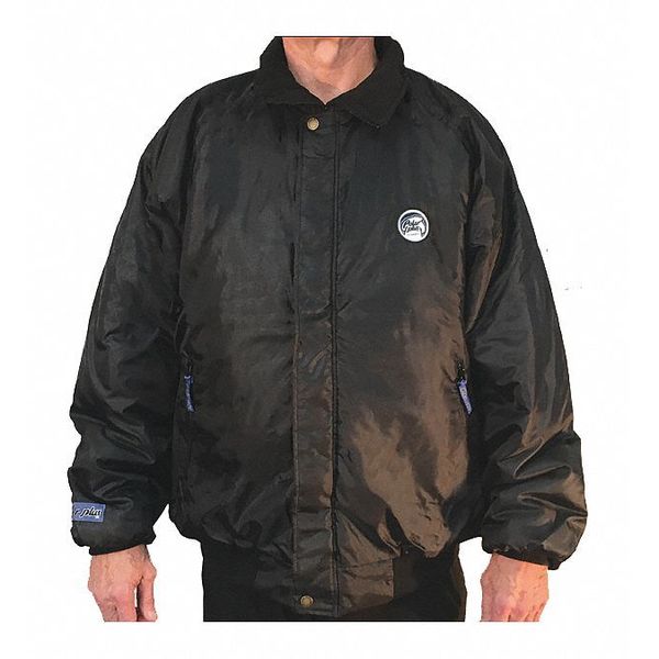 Black Bomber Jacket L-Tall