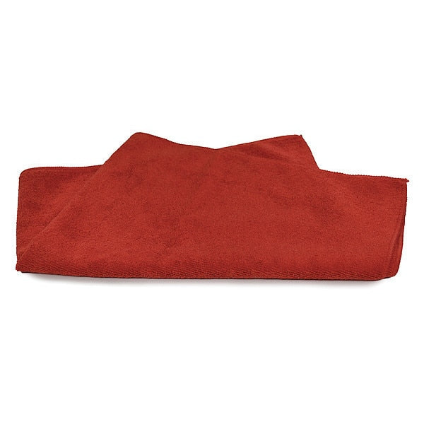 Microfbr Car/Hand Towel, Red, 16