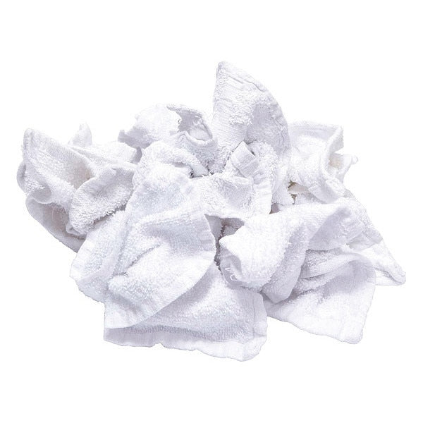 Terry Cloth Rag Pallet, White, 630 lb.