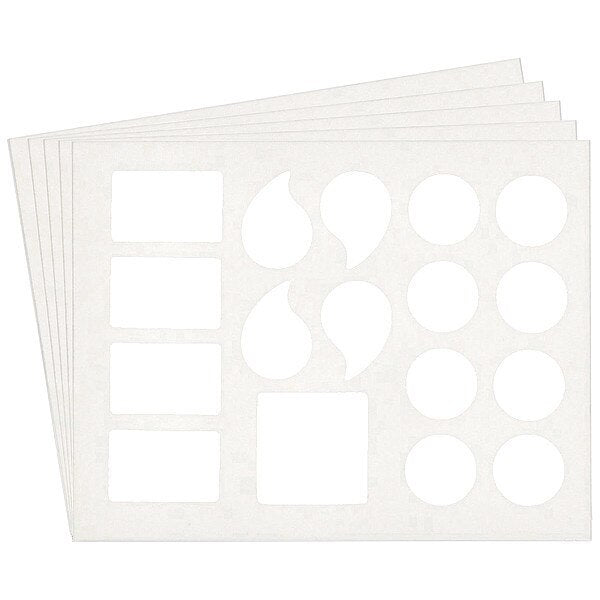 Numbers and Letters Labels, PK 10
