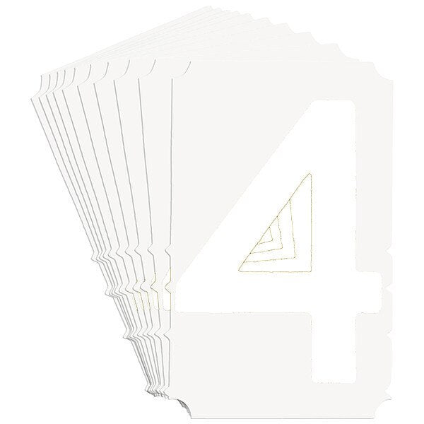 Numbers and Letters Labels, PK 10