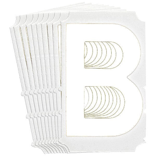 Numbers and Letters Labels, PK 10