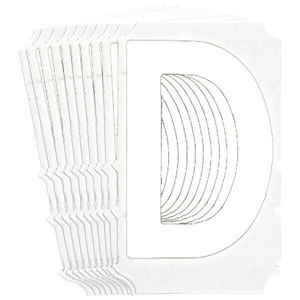 Numbers and Letters Labels, PK 10
