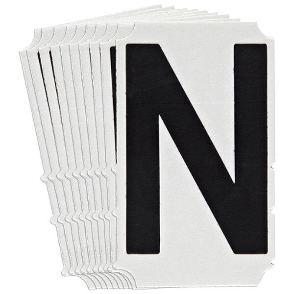 Numbers and Letters Labels, PK 10
