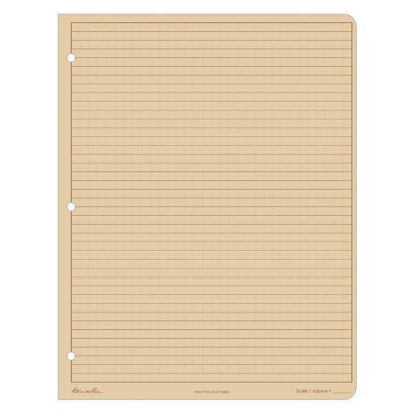 Loose Leaf Paper, All Weather, Brown