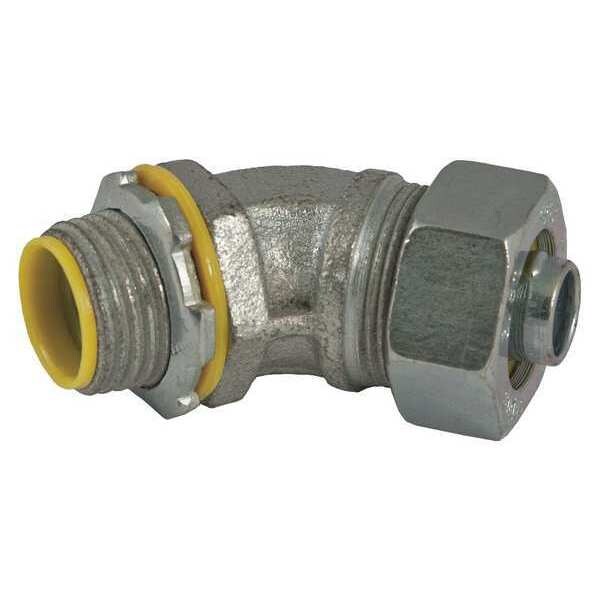 Insulated Connector, 3/8 In., 45 Deg