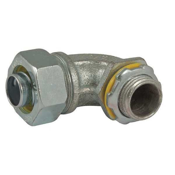 Noninsulated Connector, 1-1/2 In., 90 Deg
