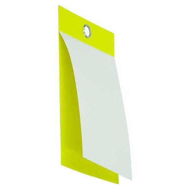 Blank Tag, Yellow, Vinyl, PK25
