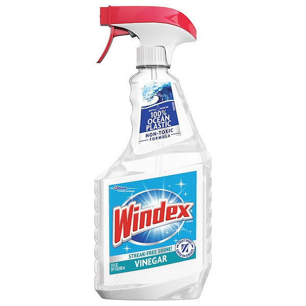 Liquid Glass and Surface Cleaner, 23 oz., Clear, Unscented