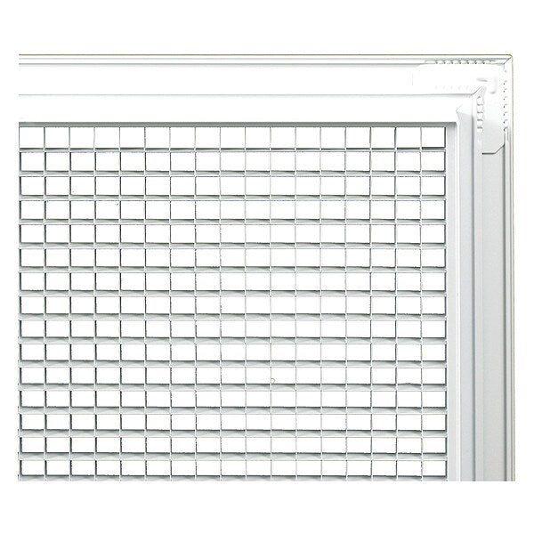 Return Air Grille, 22 X 22, Powder Coated