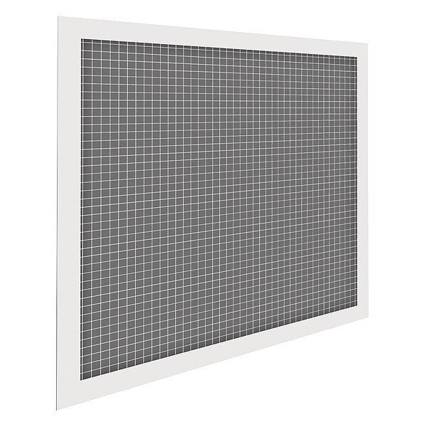 Return Air Grille, 22 X 22, Powder Coated