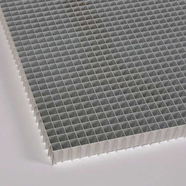 Egg Crate Diffuser, 48 X 24, Mill, Aluminum