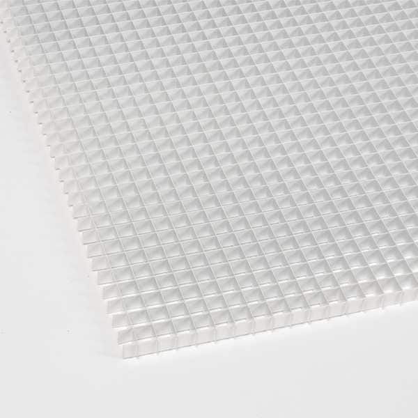 Egg Crate Diffuser, 48 X 24, Powder Coated, Aluminum