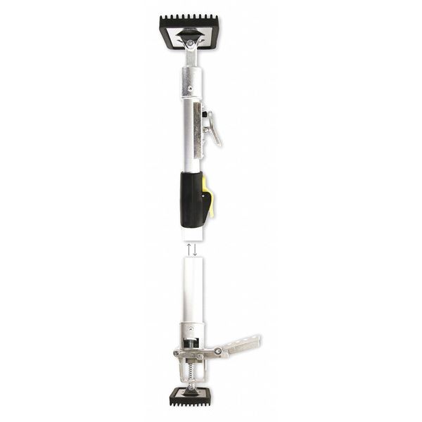 Dust Containment Pole, Silver, 12 ft.H, PK2