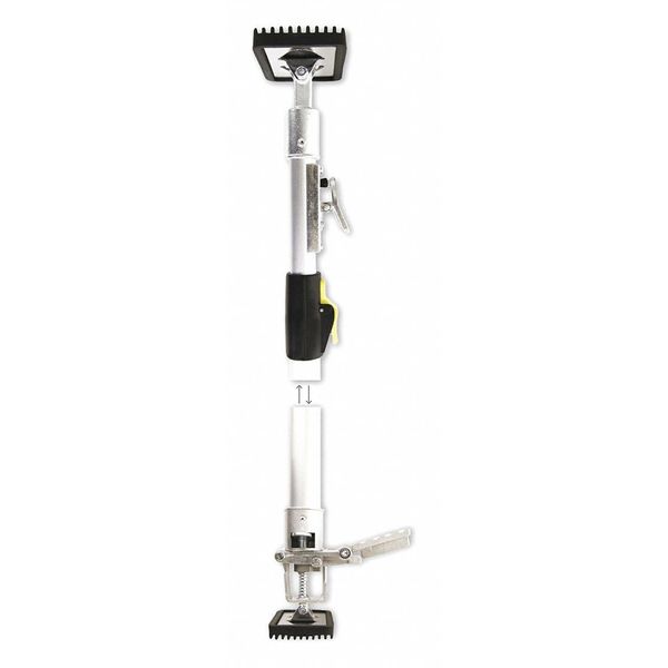 Dust Containment Pole, Silver, 20 ft.H, PK2