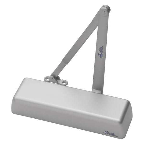 Manual Hydraulic Yale 2700 Door Closer Heavy Duty Interior and Exterior, Silver