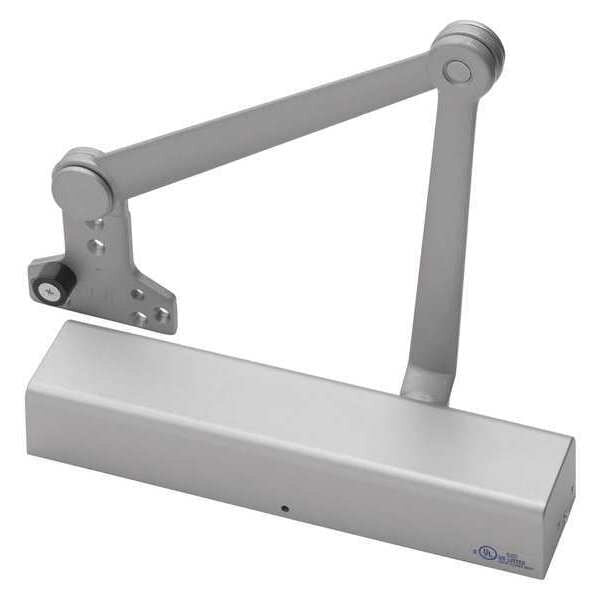 Manual Hydraulic Yale 2700 Door Closer Heavy Duty Interior and Exterior, Silver