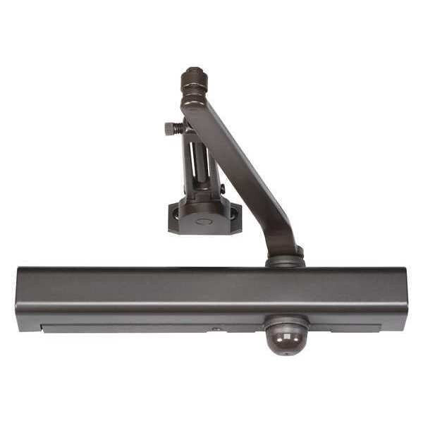 Manual Hydraulic Yale 3000 Door Closer Heavy Duty Interior and Exterior, Dark Bronze