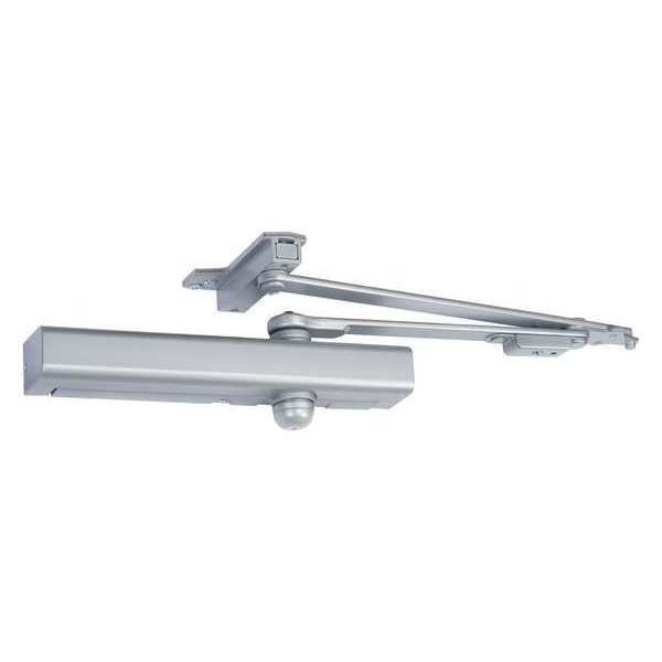 Manual Hydraulic Yale 3000 Door Closer Heavy Duty Interior and Exterior, Silver