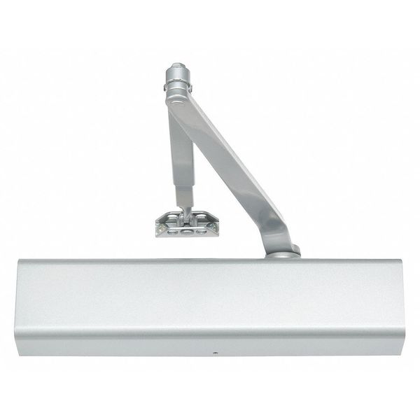 Manual Hydraulic Yale 3000 Door Closer Heavy Duty Interior and Exterior, Silver