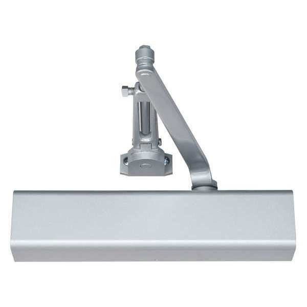 Manual Hydraulic Yale 3000 Door Closer Heavy Duty Interior and Exterior, Silver