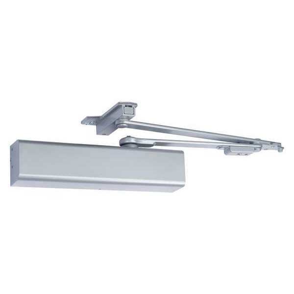 Manual Hydraulic Yale 3000 Door Closer Heavy Duty Interior and Exterior, Silver