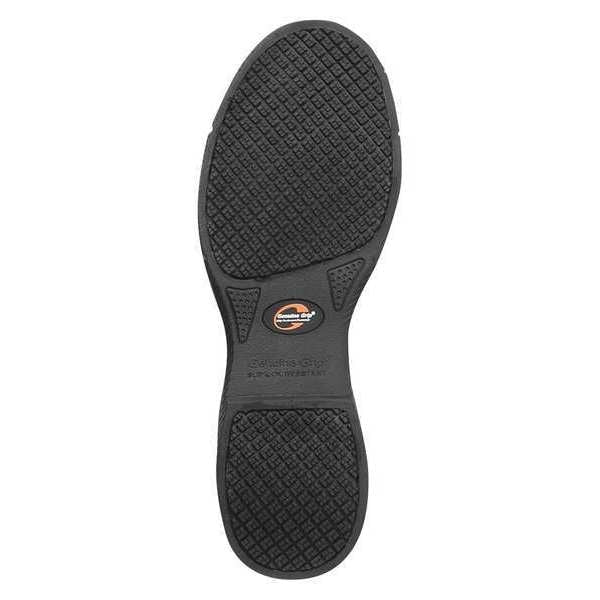 Boots, 11-1/2, EE, Black, Plain, Mens, PR