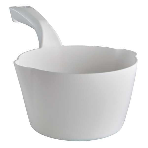Small Hand Scoop, White, 11-39/64