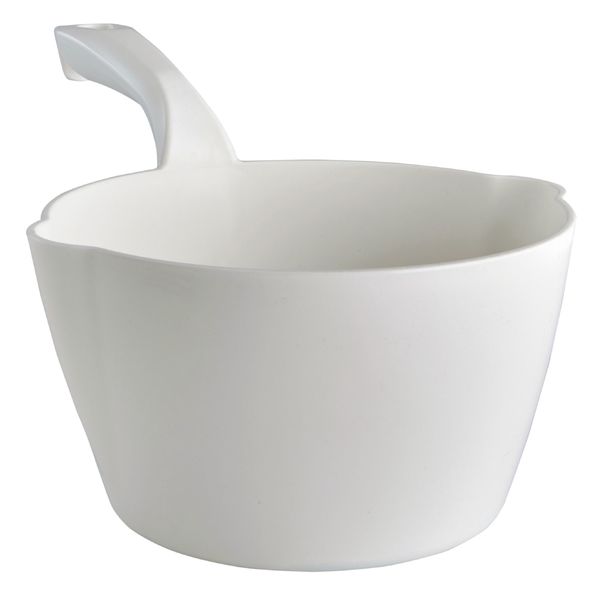 Large Hand Scoop, White, 13