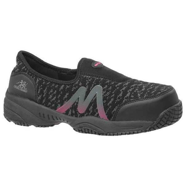 Size 6-1/2 Women's Loafer Shoe Composite Work Shoe, Black