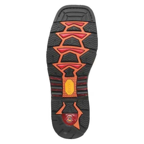 Size 12EE Men's Western Boot Steel Work Boot, Brown
