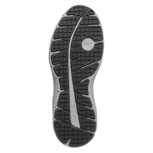 Size 9W Women's Athletic Shoe Steel Work Shoe, Navy/Light Blue