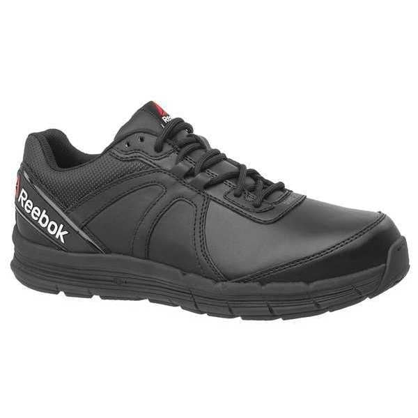 Size 12 Men's Athletic Shoe Steel Work Shoe, Black