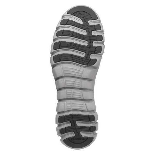 Size 11W Men's Athletic Shoe Alloy Work Shoe, Black