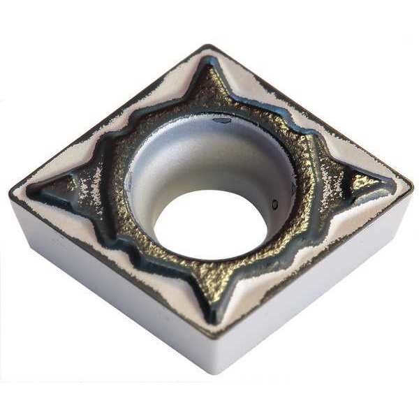 Turning Insert, Diamond, 0.375 in., CCMT, 1/32 in, Carbide