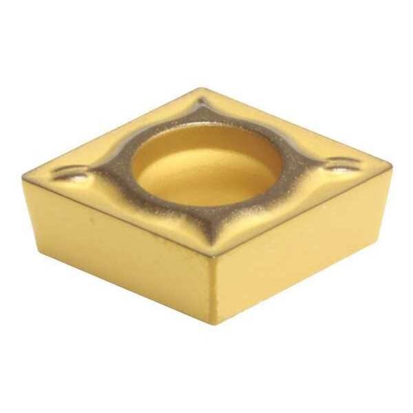 Turning Insert, Diamond, 0.375 in., CCMT, 1/32 in, Carbide