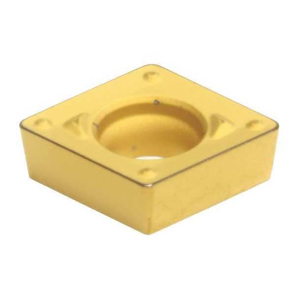 Diamond Turning Insert, Diamond, 1/4 in, CCMT, 80  Degrees, 1/32 in, Carbide
